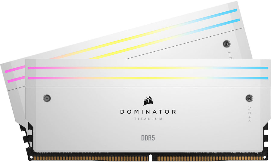 CORSAIR - DOMINATOR TITANIUM CMP32GX5M2X7000C34 RGB 32GB (2PKx16GB) DDR5 C34 Desktop - White - White_0