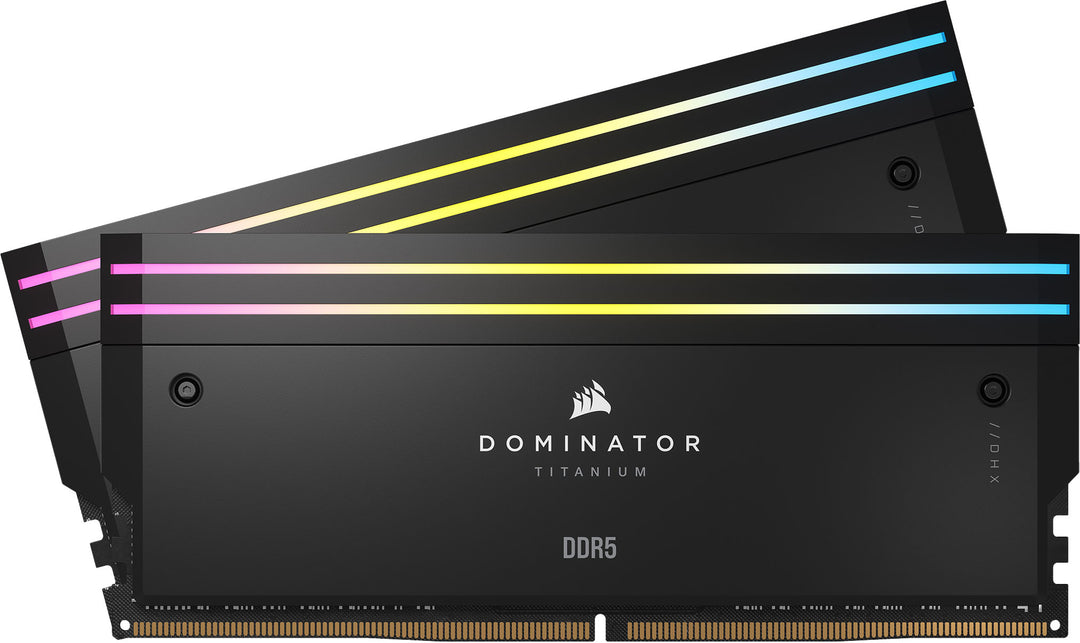 CORSAIR - DOMINATOR TITANIUM CMP32GX5M2X7000C34 RGB 32GB (2PKx16GB) DDR5 C34 Desktop - Black - Black_0
