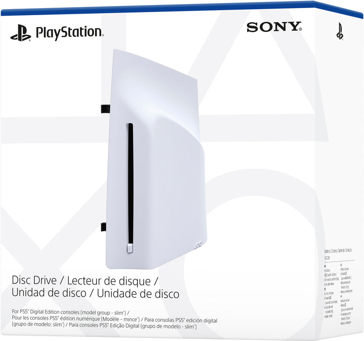 Sony Interactive Entertainment - Disc Drive For PS5 Digital Edition Consoles (model group – slim) - White_4