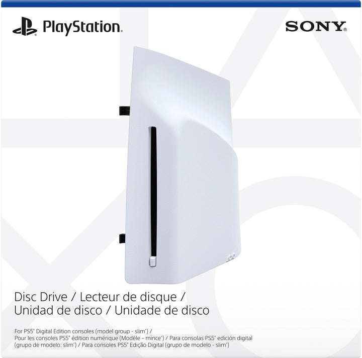 Sony Interactive Entertainment - Disc Drive For PS5 Digital Edition Consoles (model group – slim) - White_2
