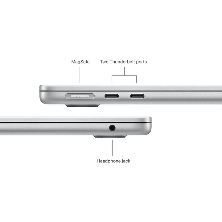 MacBook Air 13-inch Laptop - Apple M3 chip - 8GB Memory - 512GB SSD (Latest Model) - Silver_6