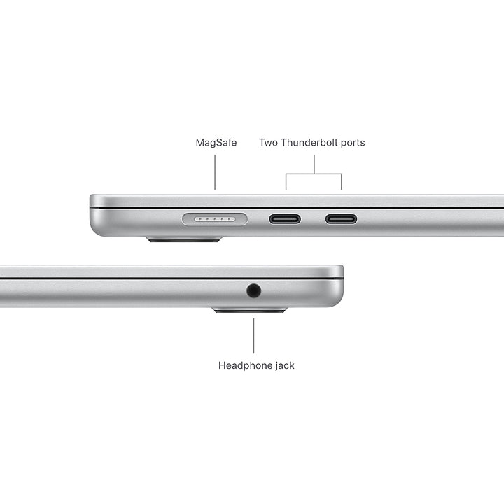 MacBook Air 15-inch Laptop - Apple M3 chip - 8GB Memory - 512GB SSD (Latest Model) - Silver_3