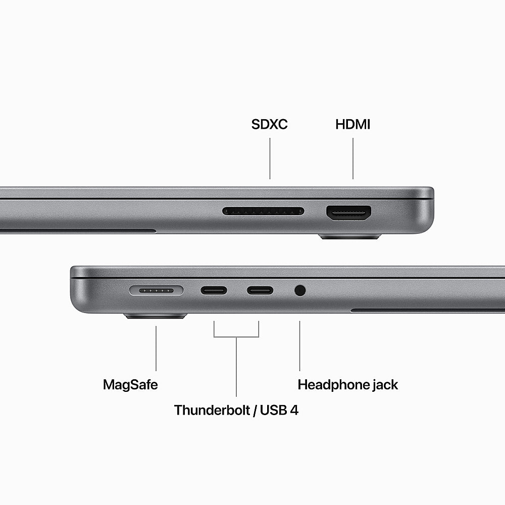 MacBook Pro 14-inch Laptop Apple M3 chip - 16GB Memory - 1TB SSD (Latest Model) - Space Gray_3