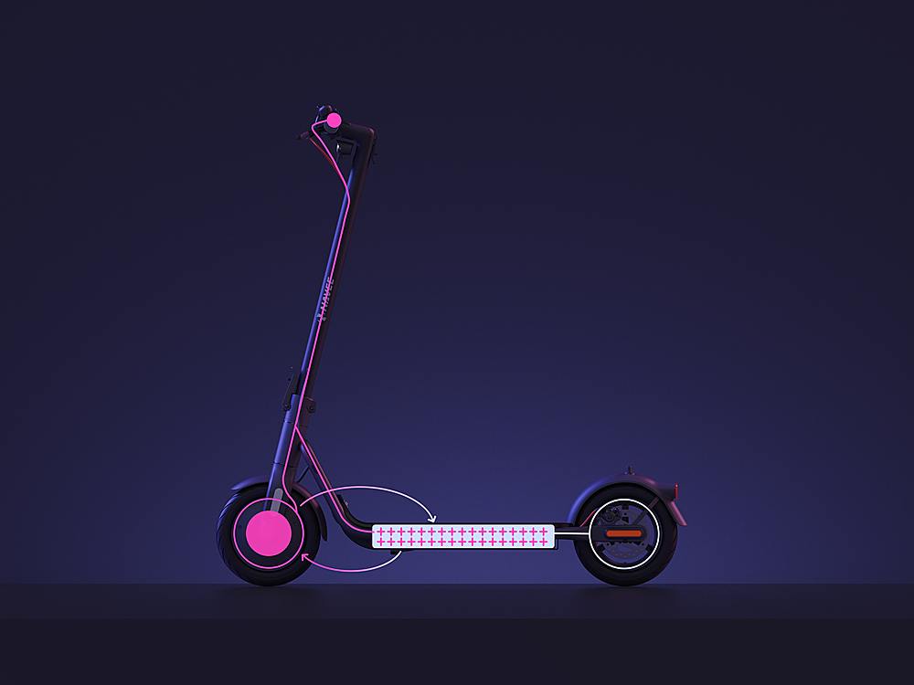 NAVEE - V40 Pro Electric Scooter w/ 25 Mile Range & 20 MPH Max Speed - Black_4