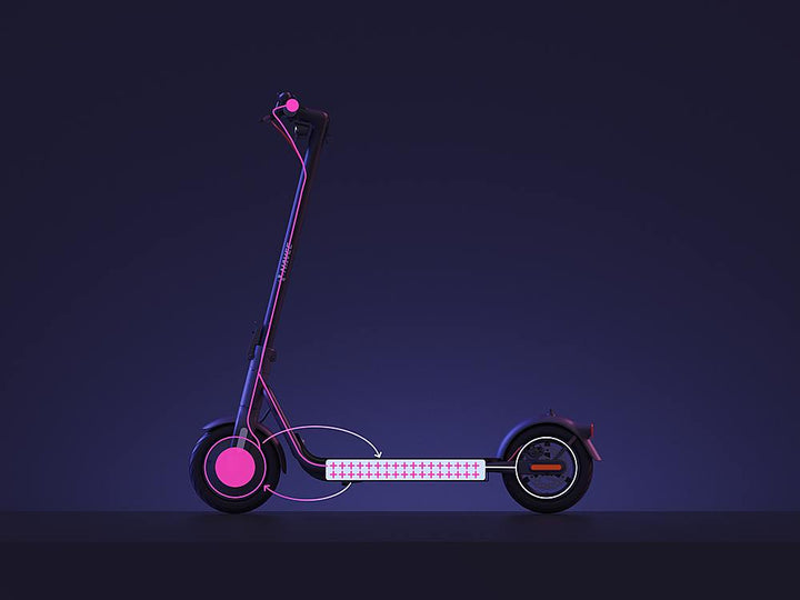 NAVEE - V40 Pro Electric Scooter w/ 25 Mile Range & 20 MPH Max Speed - Black_4