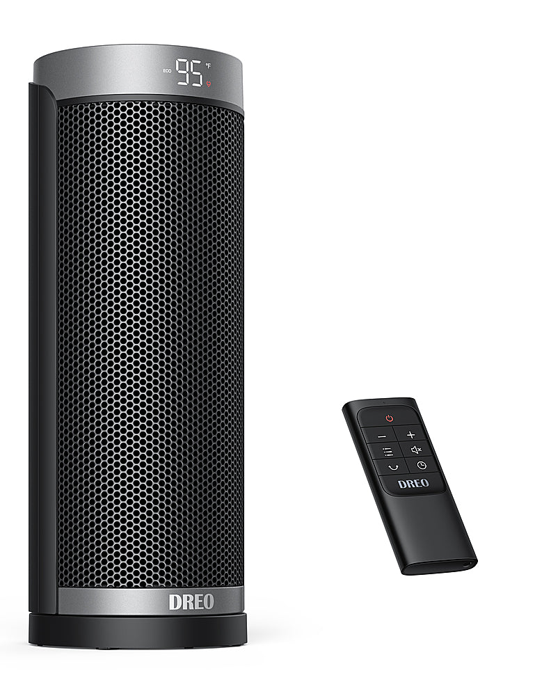 Dreo - Portable Smart Space Heater - Black&Silver_1