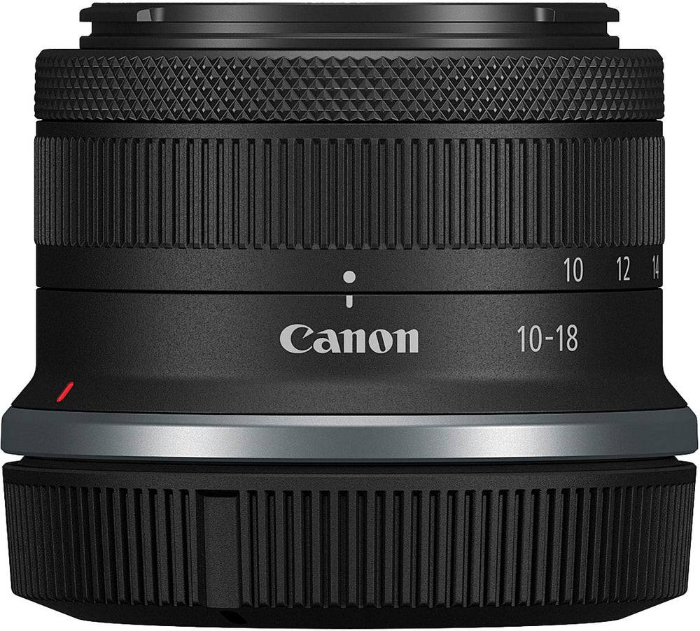 Canon - RF-S10-18mm F4.5-6.3 IS STM Ultra-Wide Angle Zoom Lens for EOS R-Series Cameras - Black_1