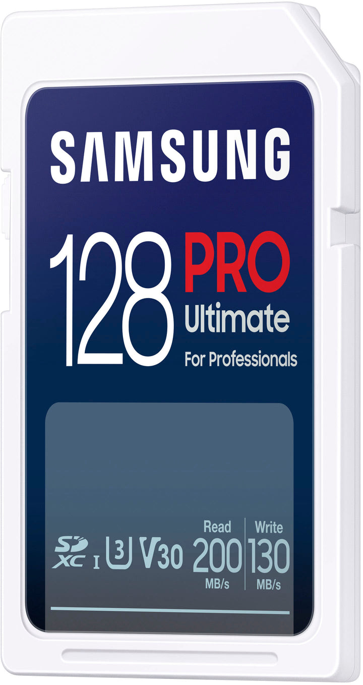 Samsung - PRO Ultimate Full Size 128GB SDXC Memory Card, Up to 200 MB/s, UHS I, C10, U3, V30, A2 (MB SY128S/AM)_4