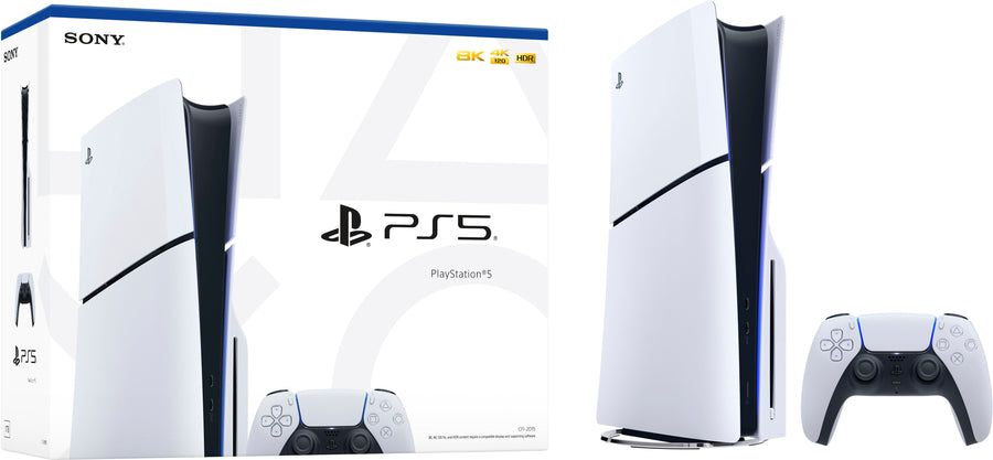 Sony - PlayStation 5 Slim Console - White_0