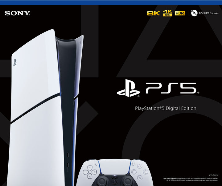 Sony - PlayStation 5 Slim Console Digital Edition - White_5
