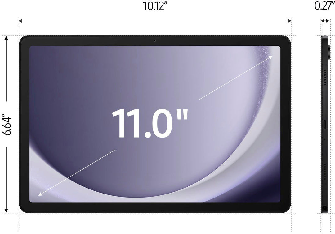 Samsung - Galaxy Tab A9+ 11" 128GB - Wi-Fi - Graphite_5