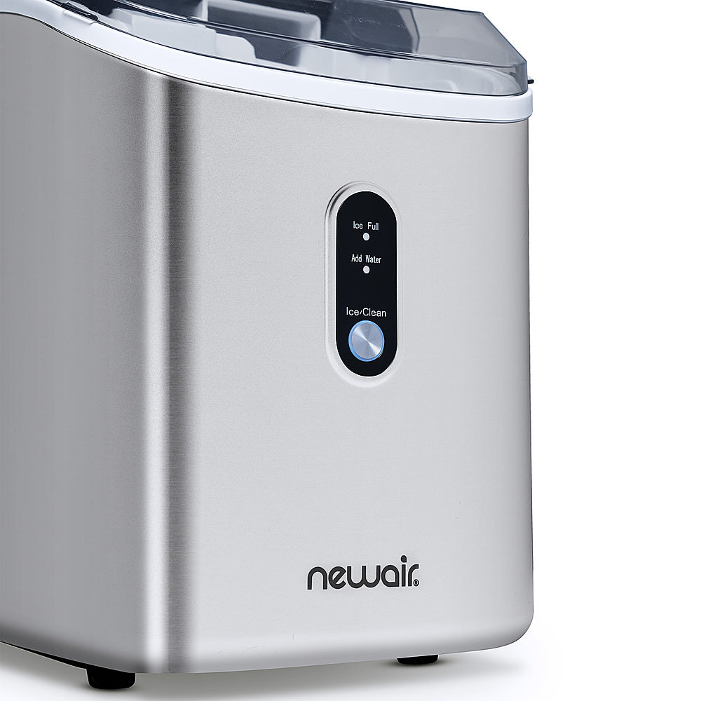 NewAir - 26 lbs. Countertop Nugget Ice Maker - Stainless Steel_7