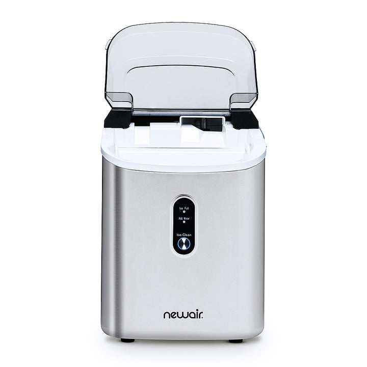 NewAir - 26 lbs. Countertop Nugget Ice Maker - Stainless Steel_4