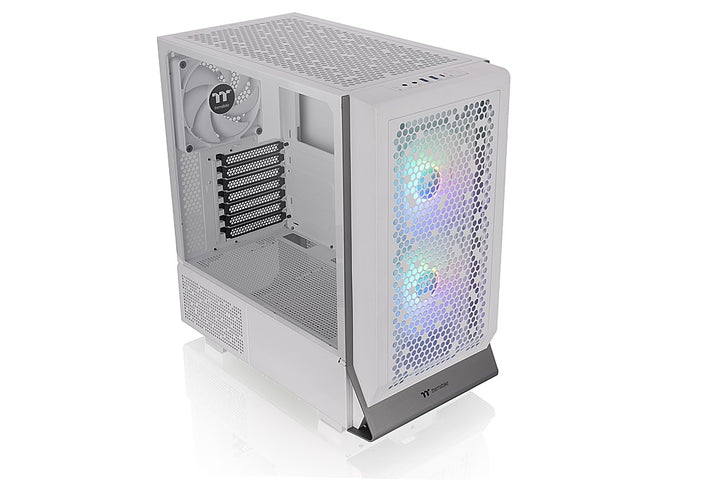 Thermaltake - Ceres 300 TG ARGB Snow Mid Tower Case - Snow_5