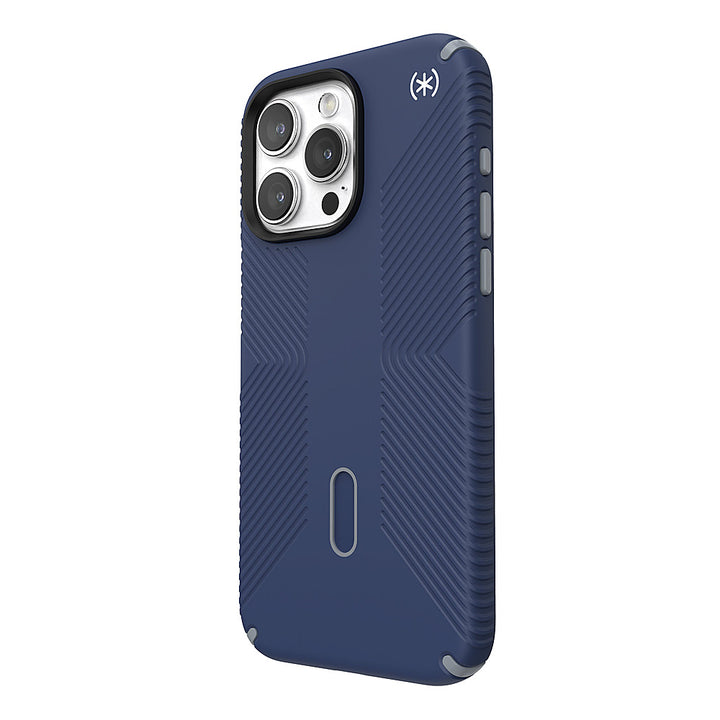 Speck - Presidio2 Grip ClickLock Case with MagSafe for Apple iPhone 15 Pro Max - Coastal Blue_2