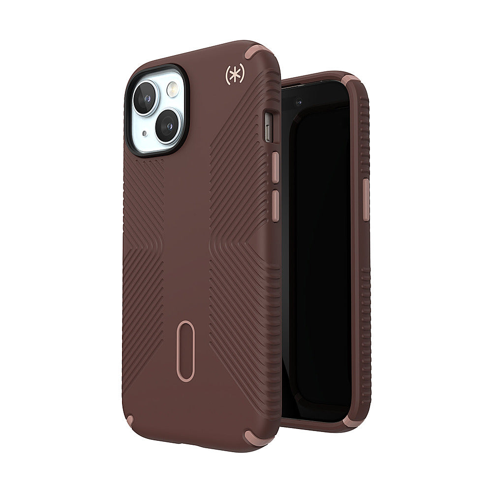 Speck - Presidio2 Grip ClickLock Case with MagSafe for Apple iPhone 15/14/13 - New Planet_5