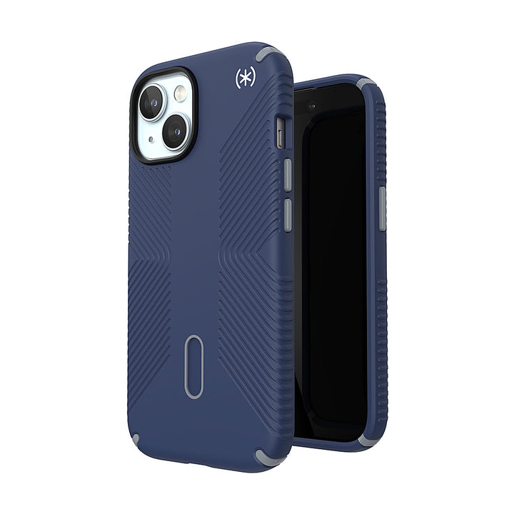 Speck - Presidio2 Grip ClickLock Case with MagSafe for Apple iPhone 15/14/13 - Coastal Blue_5