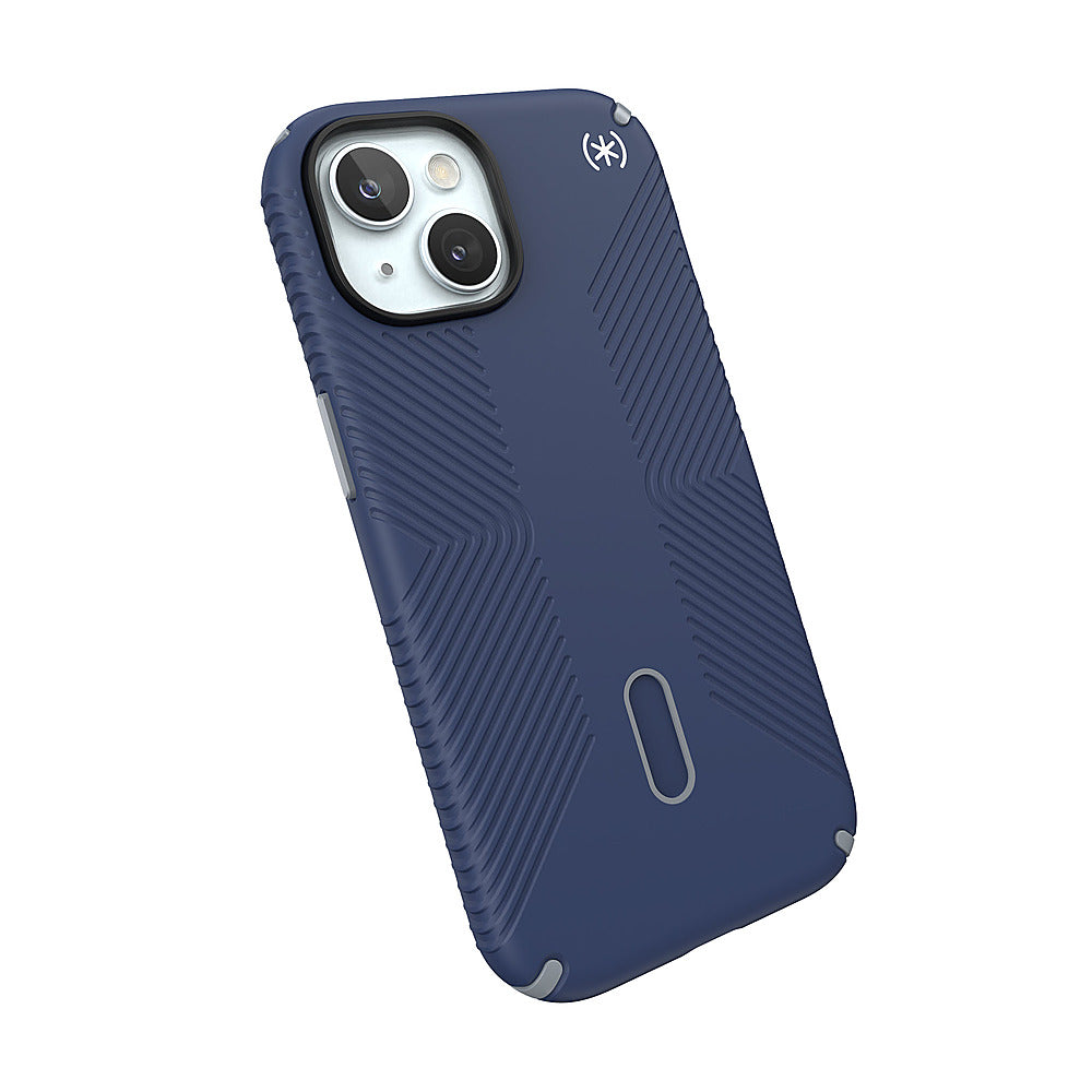 Speck - Presidio2 Grip ClickLock Case with MagSafe for Apple iPhone 15/14/13 - Coastal Blue_4