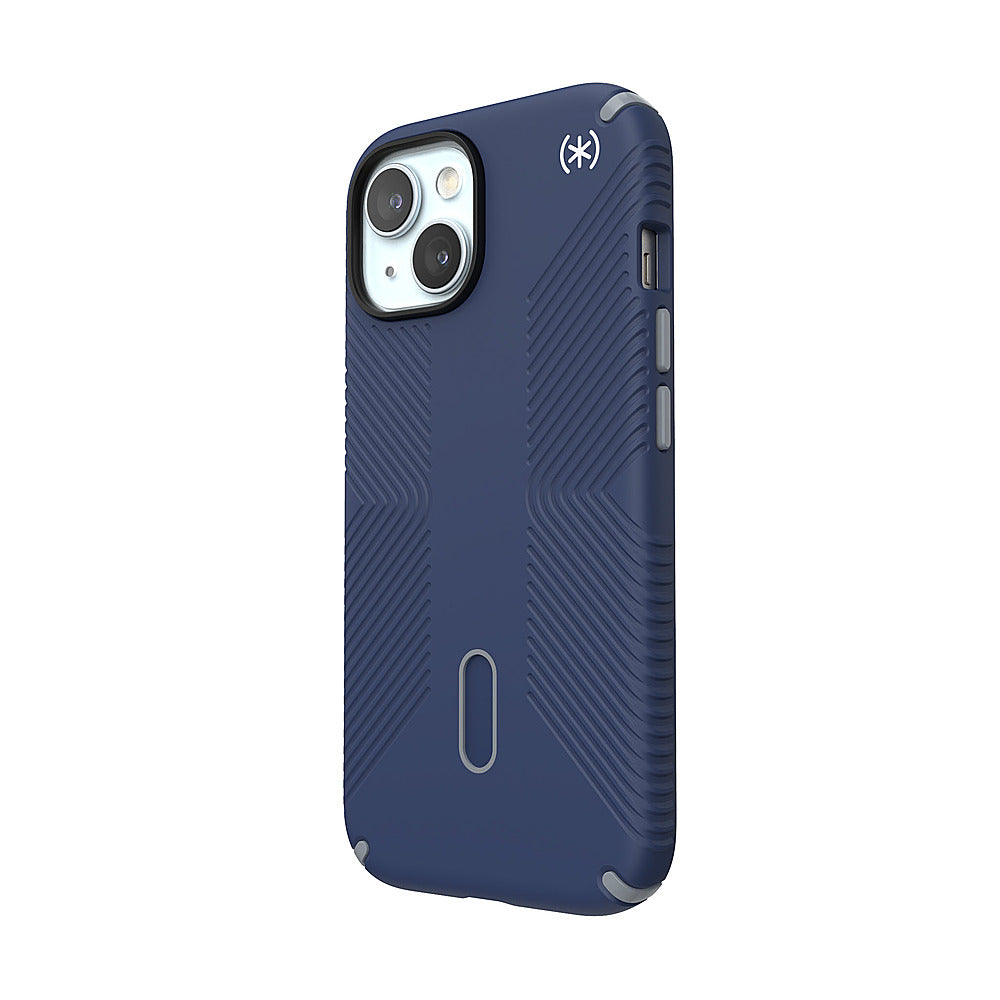 Speck - Presidio2 Grip ClickLock Case with MagSafe for Apple iPhone 15/14/13 - Coastal Blue_2