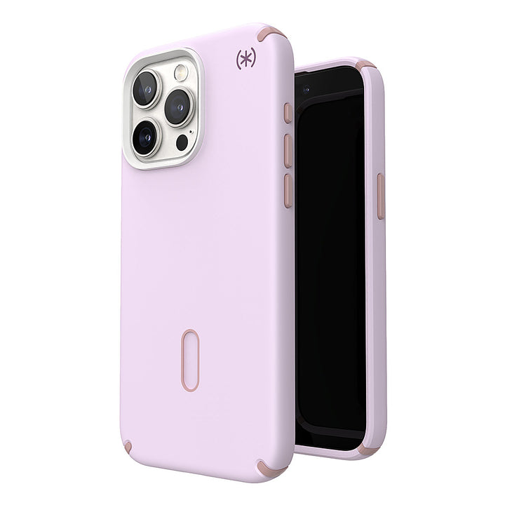Speck - Presidio2 Pro ClickLock Case with MagSafe for Apple iPhone 15 Pro Max - Soft Lilac_5