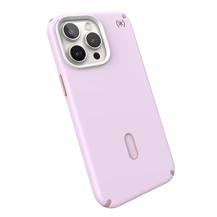 Speck - Presidio2 Pro ClickLock Case with MagSafe for Apple iPhone 15 Pro Max - Soft Lilac_3