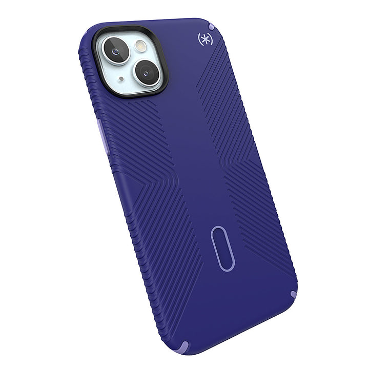 Speck - Presidio2 Grip ClickLock Case with MagSafe for Apple iPhone 15 Plus/14 Plus - Future Blue_4