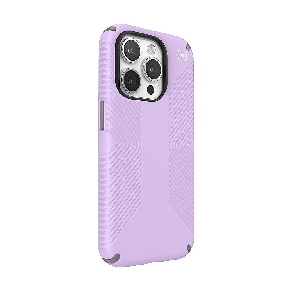 Speck - Presidio2 Grip Case with MagSafe for Apple iPhone 15 Pro - Spring Purple_1