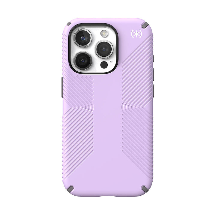 Speck - Presidio2 Grip Case with MagSafe for Apple iPhone 15 Pro - Spring Purple_0