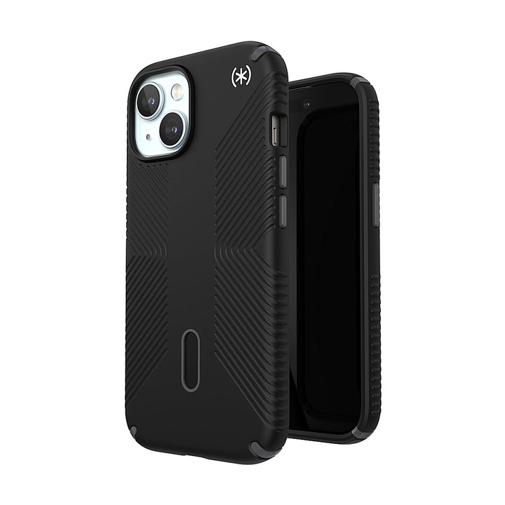Speck - Presidio2 Grip ClickLock Case with MagSafe for Apple iPhone 15/14/13 - Black_5