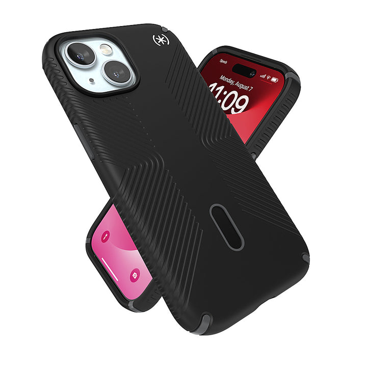 Speck - Presidio2 Grip ClickLock Case with MagSafe for Apple iPhone 15/14/13 - Black_4