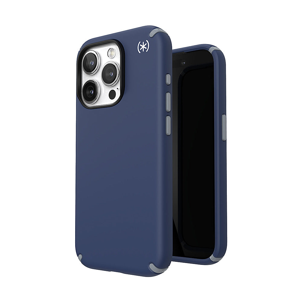 Speck - Presidio2 Pro Case with MagSafe for Apple iPhone 15 Pro - Coastal Blue_5