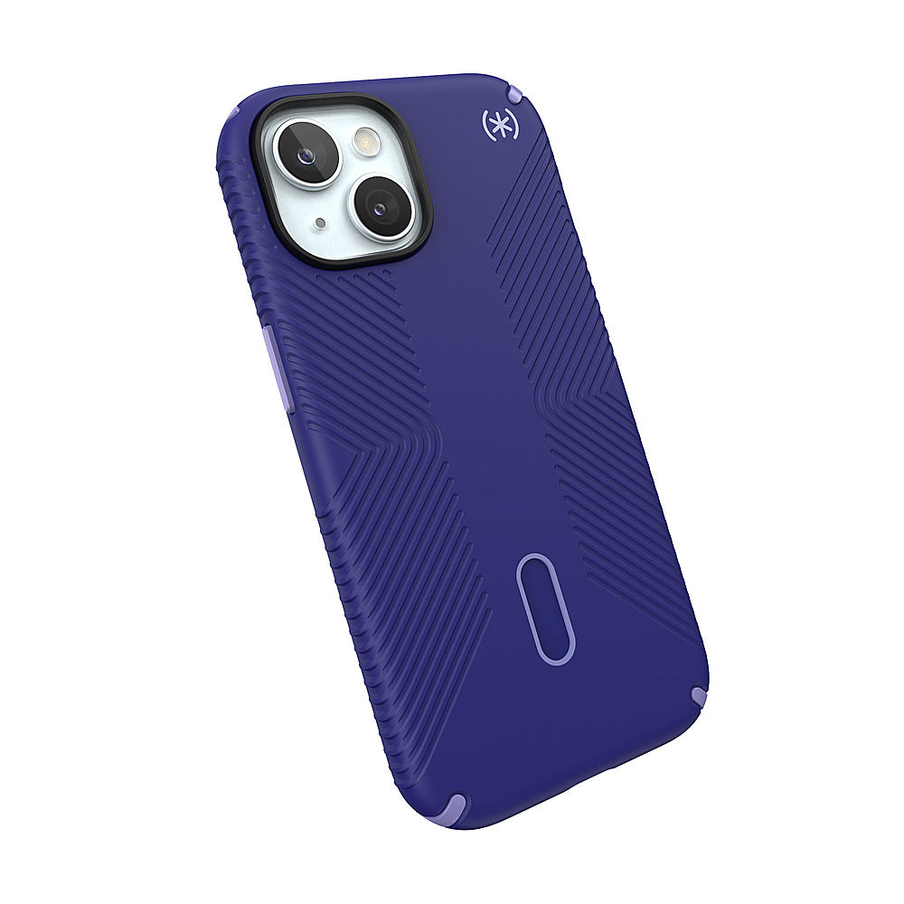 Speck - Presidio2 Grip ClickLock Case with MagSafe for Apple iPhone 15/14/13 - Future Blue_3