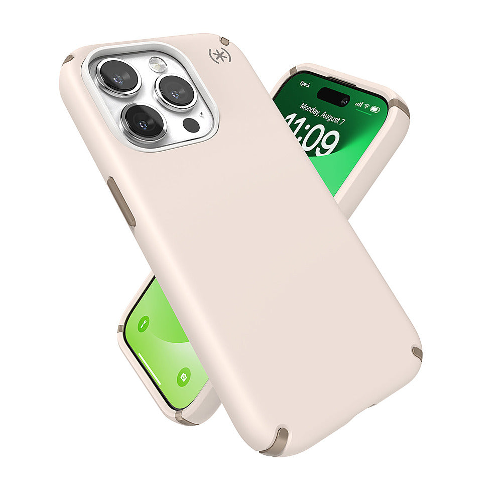 Speck - Presidio2 Pro Case with MagSafe for Apple iPhone 15 Pro - Bleached Bone_4