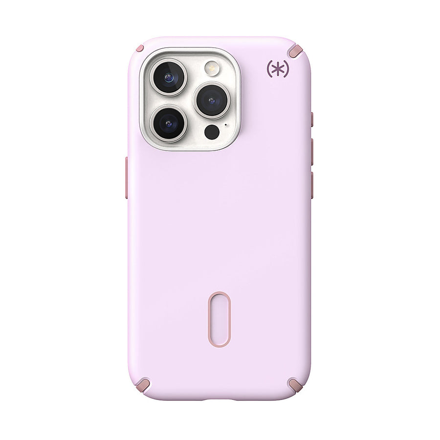 Speck - Presidio2 Pro ClickLock Case with MagSafe for Apple iPhone 15 Pro - Soft Lilac_0