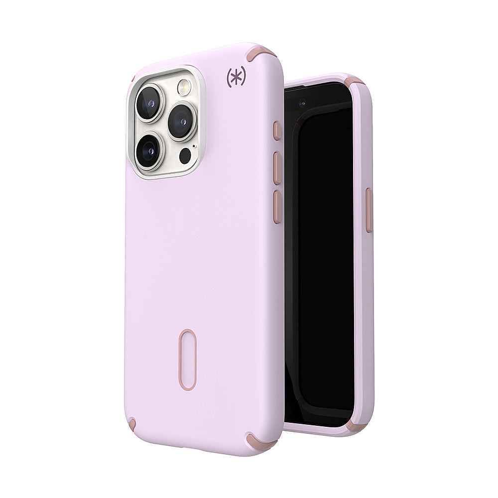 Speck - Presidio2 Pro ClickLock Case with MagSafe for Apple iPhone 15 Pro - Soft Lilac_5