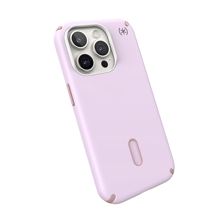 Speck - Presidio2 Pro ClickLock Case with MagSafe for Apple iPhone 15 Pro - Soft Lilac_3