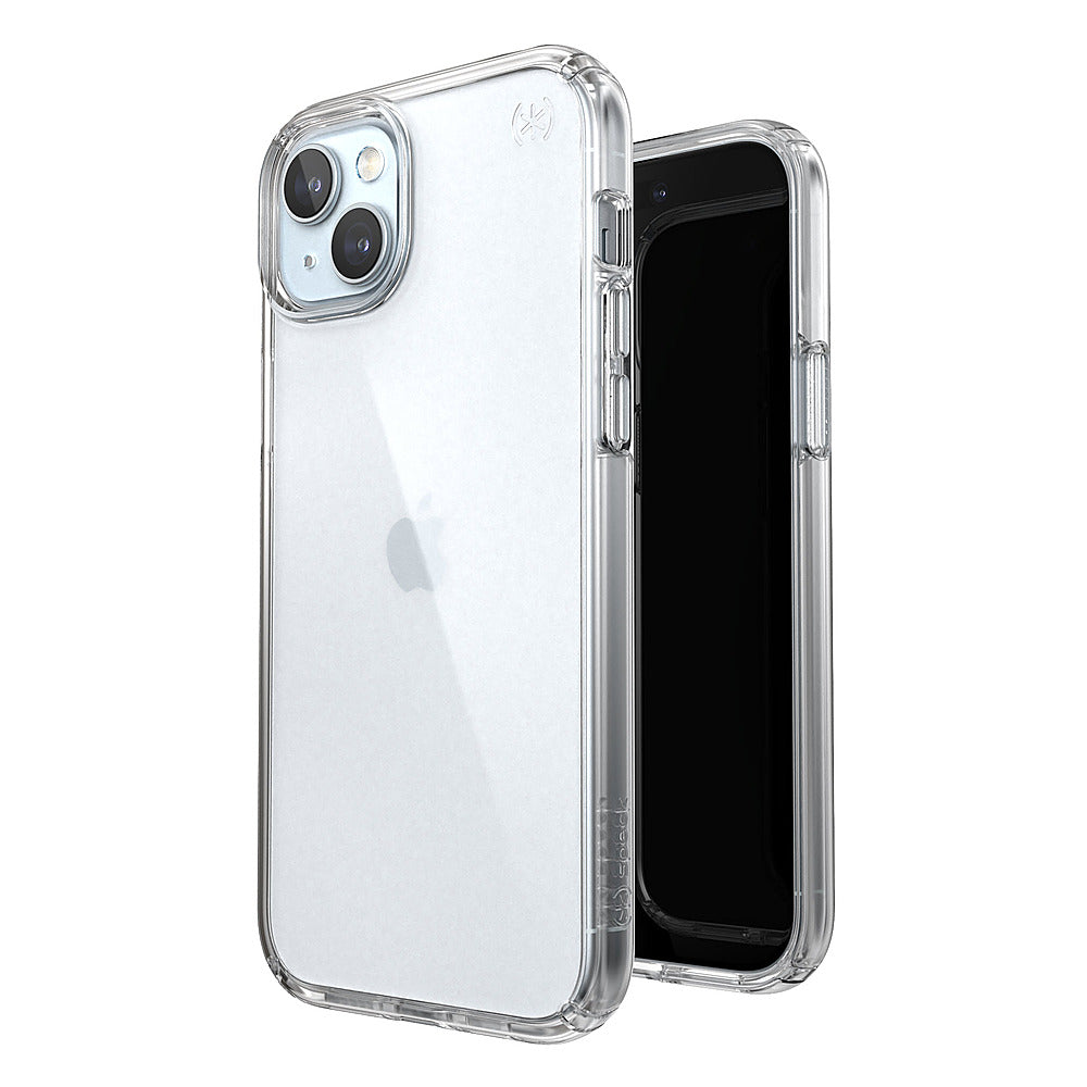 Speck - Presidio Perfect-Clear Case for Apple iPhone 15 Plus/14 Plus - Clear_1