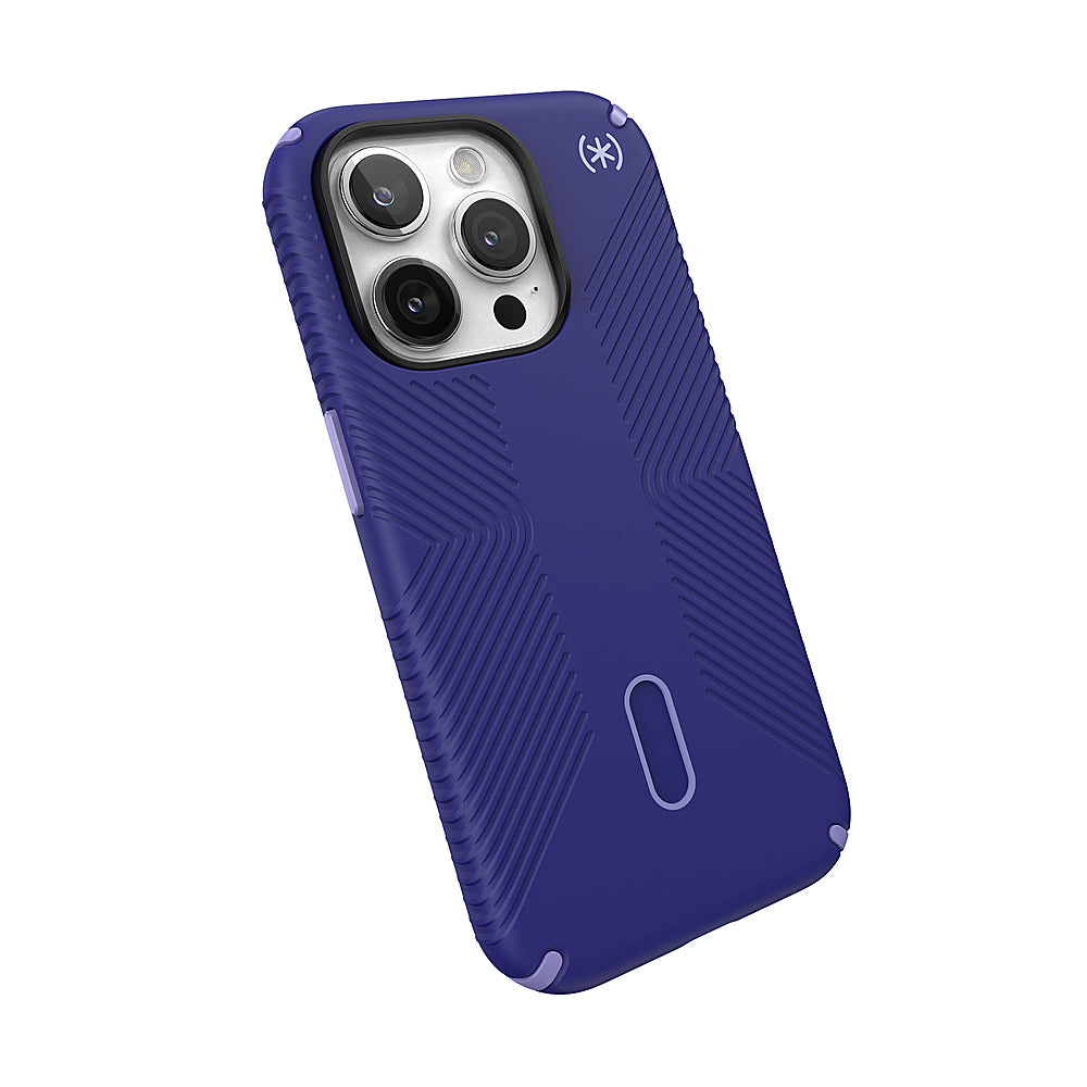 Speck - Presidio2 Grip ClickLock Case with MagSafe for Apple iPhone 15 Pro - Future Blue_3