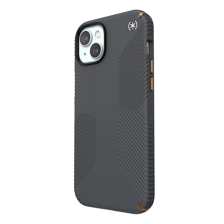 Speck - Presidio2 Grip Case for Apple iPhone 15 Plus/14 Plus - Charcoal Gray_2