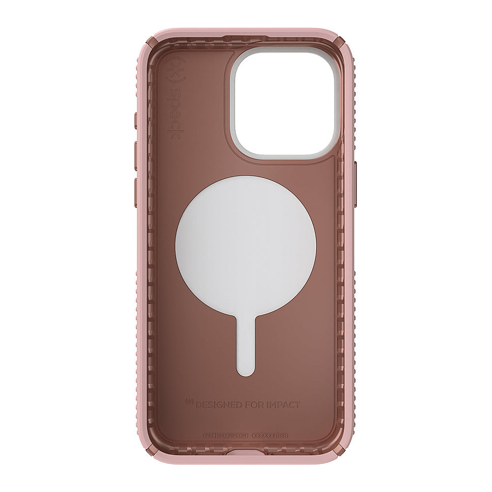 Speck - Presidio2 Grip ClickLock Case with MagSafe for Apple iPhone 15 Pro Max - Dahlia Pink_6