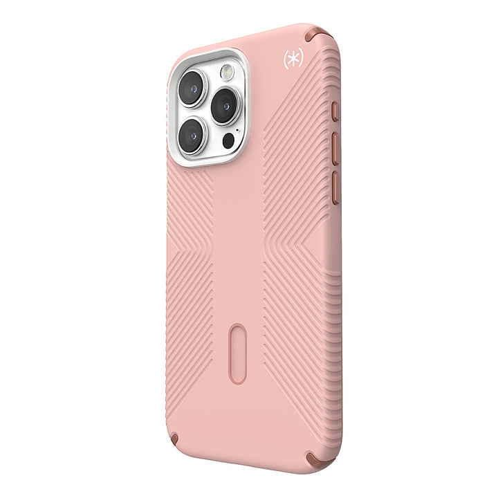 Speck - Presidio2 Grip ClickLock Case with MagSafe for Apple iPhone 15 Pro Max - Dahlia Pink_2