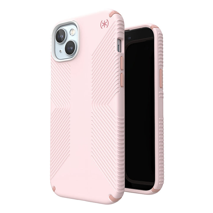 Speck - Presidio2 Grip Case with MagSafe for Apple iPhone 15 Plus/14 Plus - Nimbus Pink_5