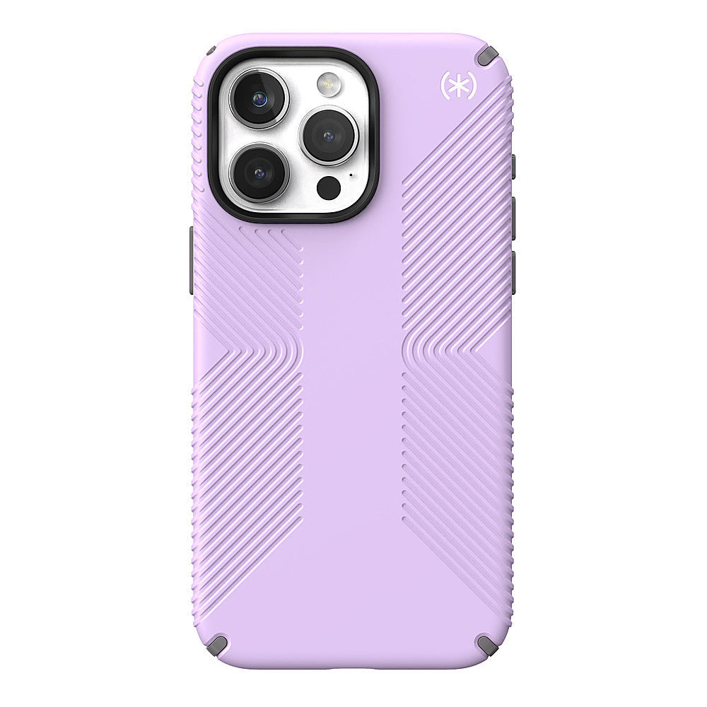 Speck - Presidio2 Grip Case with MagSafe for Apple iPhone 15 Pro Max - Spring Purple_0