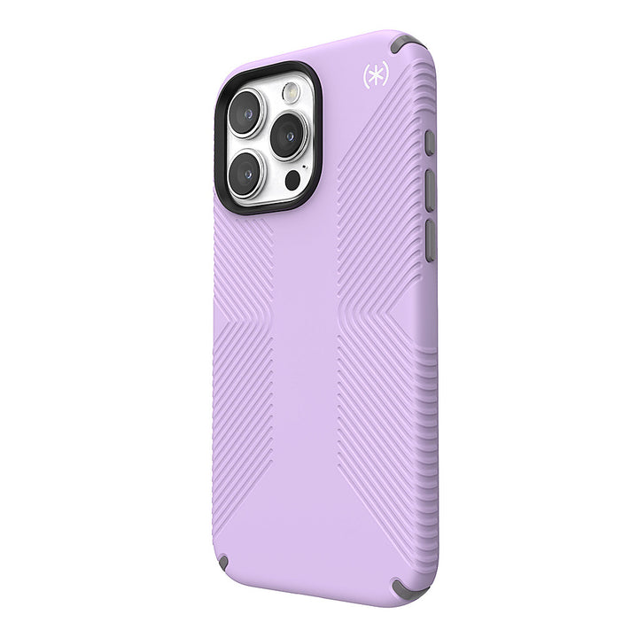 Speck - Presidio2 Grip Case with MagSafe for Apple iPhone 15 Pro Max - Spring Purple_2