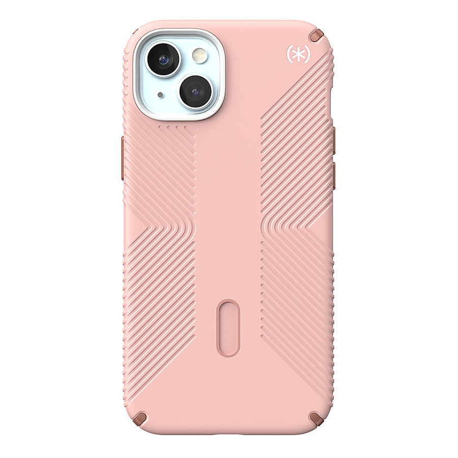 Speck - Presidio2 Grip ClickLock Case with MagSafe for Apple iPhone 15 Plus/14 Plus - Dahlia Pink_0