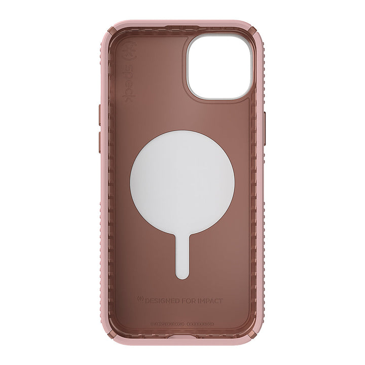 Speck - Presidio2 Grip ClickLock Case with MagSafe for Apple iPhone 15 Plus/14 Plus - Dahlia Pink_6