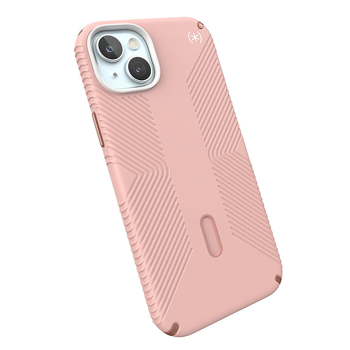 Speck - Presidio2 Grip ClickLock Case with MagSafe for Apple iPhone 15 Plus/14 Plus - Dahlia Pink_3