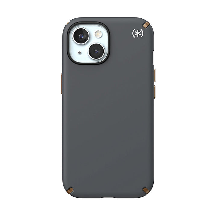 Speck - Presidio2 Pro Case with MagSafe for Apple iPhone 15/14/13 - Charcoal Gray_0
