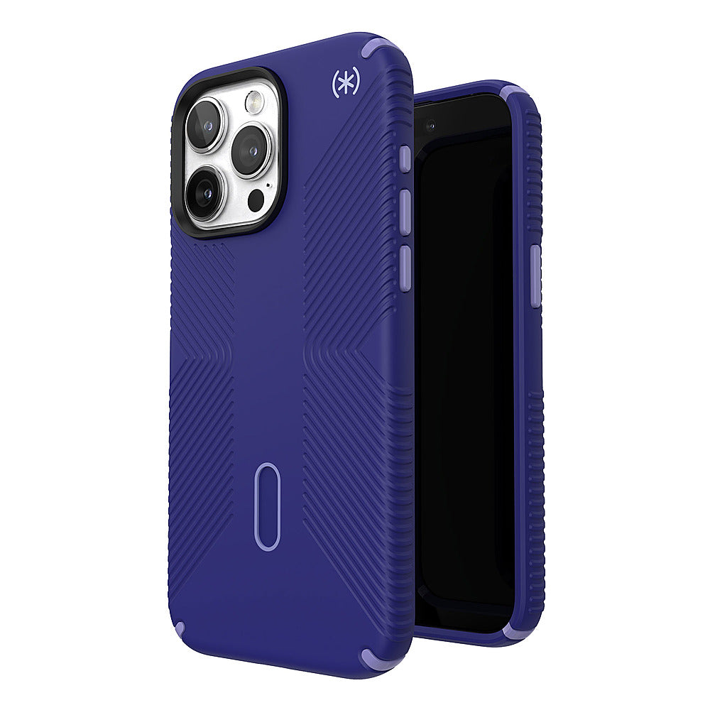 Speck - Presidio2 Grip ClickLock Case with MagSafe for Apple iPhone 15 Pro Max - Future Blue_5