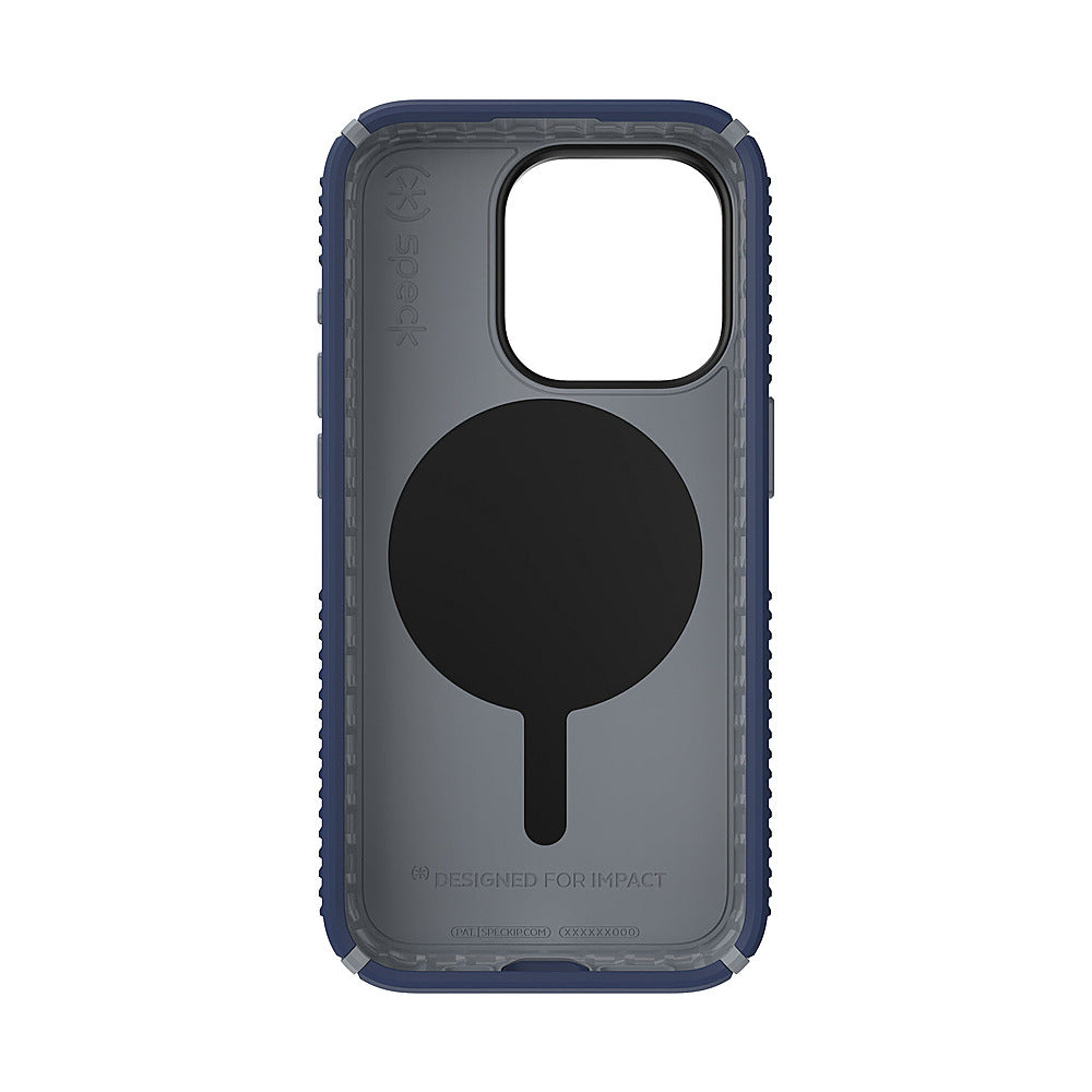 Speck - Presidio2 Grip ClickLock Case with MagSafe for Apple iPhone 15 Pro - Coastal Blue_6